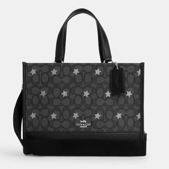 ๐SOLD๐ Coach Dempsey Carryall In Signature Jacquard With Star Embroidery - Picture 1 of 7